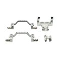 thumbnail image 4 of 4x 1/16 Servo Mount DIY Repuestos Conjunto Modificado Coche Metal Reemplazo para plata, 4 of 9