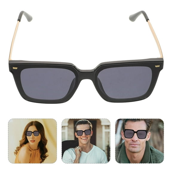 Worgeous Fashion Glasses For Women Plastic Gold Frame 1Pack