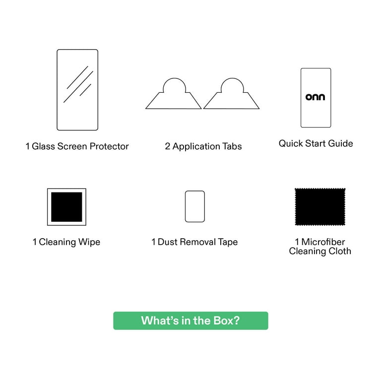onn. Glass Screen Protector for iPhone 11 / iPhone XR