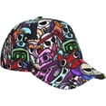 thumbnail image 3 of Dandys World Cap Printed Adjustable Baseball Hat Fan Cap for Men Women, 3 of 6
