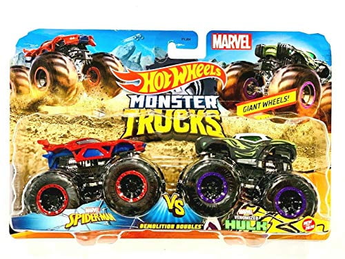 hot wheels spiderman monster truck