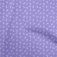 thumbnail image 1 of oneOone Cotton Cambric Violet Fabric Leaves Quilting Supplies Print Sewing Fabric By The Yard 56 Inch Wide, 1 of 5