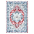 thumbnail image 2 of SAFAVIEH Brentwood Emalee Oriental Area Rug, Blue/Red, 4' x 6', 2 of 12
