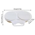 thumbnail image 2 of Poach 2 Eggs Kitchen Microwave Egg Poacher Accessory BPA Free, 2 of 5