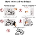 thumbnail image 4 of 42 x 30cm Wall Stickers Video Game Wall Sticker Decoration Art Home Wall Decor Stickers Bedroom Living Room Boys Room Wall Stickers, 4 of 5