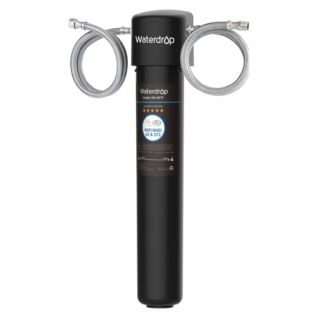Waterdrop 17UA 3 Years Under Sink Water Filter System-Reduces Lead, Chlorine, Bad Taste & Odor-Under Counter Water Filter Direct Connect to Kitchen Fa
