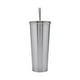 thumbnail image 2 of Termo popote metal, promocional, merchandising - Termo sena gris 6.5 x 20.6, 2 of 2
