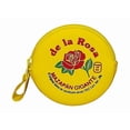 thumbnail image 1 of MONEDERO en forma de MAZAPAN, Diseño de Dulce Tipico Mexicano, Forma Redonda, Color Amarillo, Vini Piel, Moda Kawaii, Estilo Novedoso y Encantador., 1 of 5