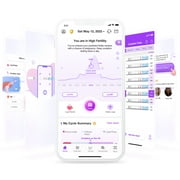 Easy@Home Fertility Tracker - 50 Ovulation Test Strips Kit, LH Peak Detection, 5mm