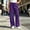 Purple, variant on Wide Leg Sweatpants Women High Waisted Athletic Lounge Pants Loose Fit Workout Joggers with Drawstring Front Seam for Yoga Casual Running Everyday Wear