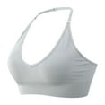 thumbnail image 3 of Hfolob Womens Seamless Sports Bras Halter Backless High Support Wireless Breathable Anti-Sagging High Impact Workout Top, 3 of 3