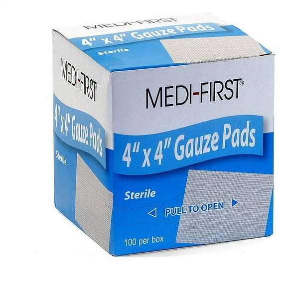 Manufacturer Varies Gauze Pad, Cotton Blend Gauze, PK100 3JME3