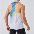 thumbnail image 4 of Hilenly Marathon Tank Top for Men Lightweight Sleeveless Running Singlet Shirt Quick Dry Workout T-Shirt, 4 of 7