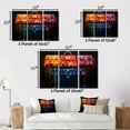 thumbnail image 4 of Designart "Stylish Bag Envy Pointillism" Fashion Metal Wall Decor Set, 4 of 5