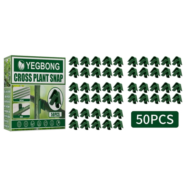 50 Uds. Enredadera laminada para jardinería, pilar de enredadera, accesorios para marco de escalada