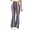 Purple, variant on Women's Boho Paisley Print High Waist Flare Pants, Retro Striped Stretchy Bell Bottom Trousers, Gifts Pack for Mom, S-2XL