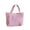 Pink, variant on Japanese Checkered Bento Bag, Literary Portable Handbag for Women, Lightweight Mommy Bag for Commute Travel, Work Travel Beach Daily Use 12.6 x 3.15 x 8.66 in