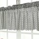 thumbnail image 3 of Cenefa corta de cocina con medias cortinas para ventanas opacas romanas (rayas grises) Sywqhk Libre de BPA, 3 of 9
