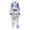 Blue, variant on Boys and Girls Astronaut Costume Space Pilot Jumpsuit Role Play Dress up Set Space Pretend Dress Up(Blue,8-9 Years)