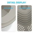 thumbnail image 3 of HEANUJJ 1Pc Grey Plastic Tortoise Breeding Box Leak Proof Reptile Habitat Tank, 3 of 7