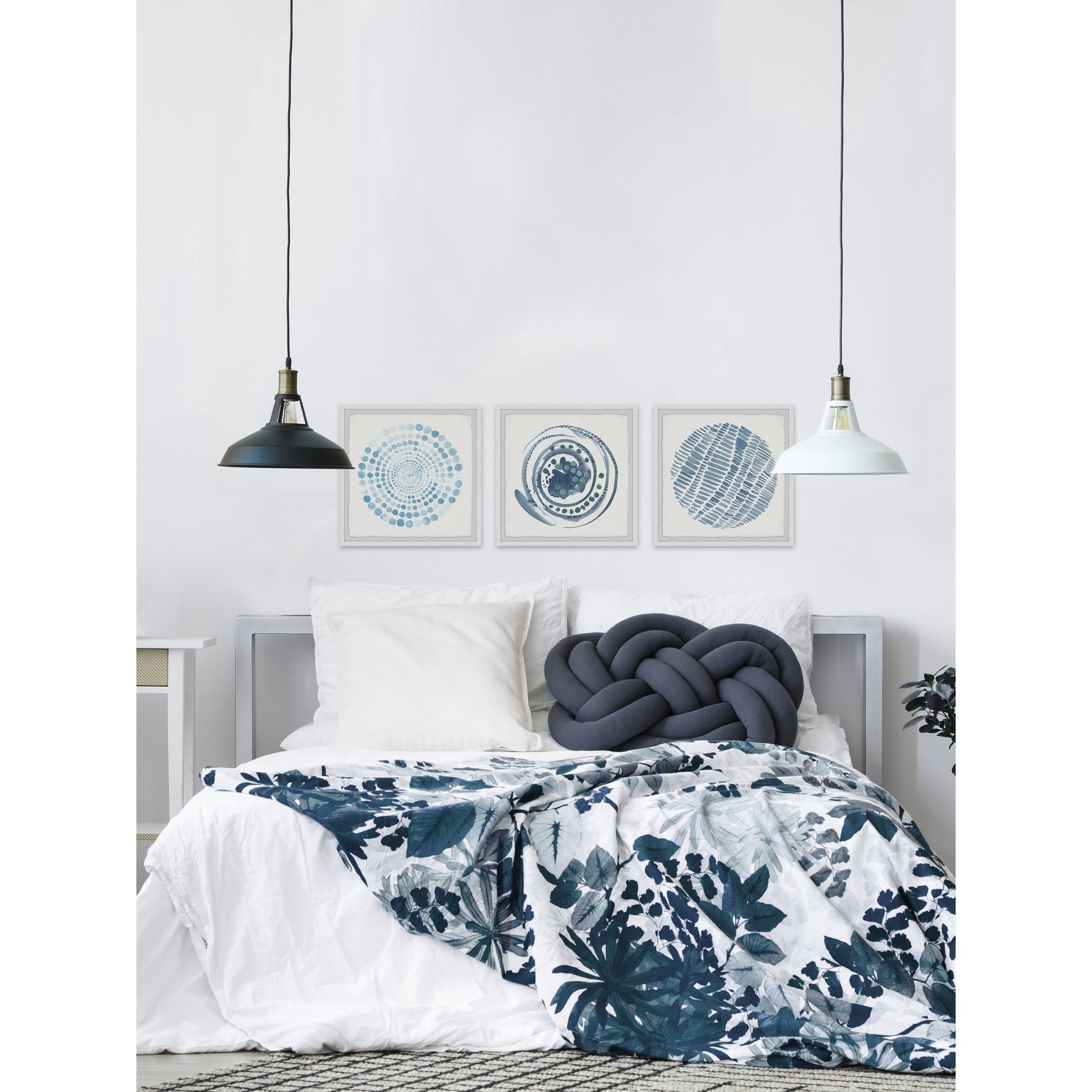 Blue Paradox II Triptych - Multi-color