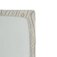 thumbnail image 2 of Ambesonne Abstract Fitted Sheet, Swirls Pattern Circles, Queen Size, Pale Grey Eggshell, 2 of 2