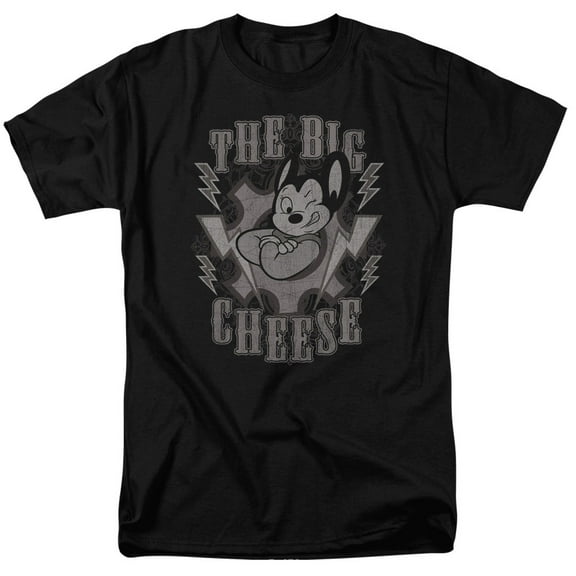 Mighty Mouse The Big Cheese Officially Licensed Adult T-Shirt M