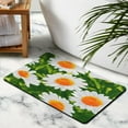 thumbnail image 3 of Step onto Comfort Non-Slip Daisy Bath Rug, Super Absorbent and Machine Washable, 3 of 5