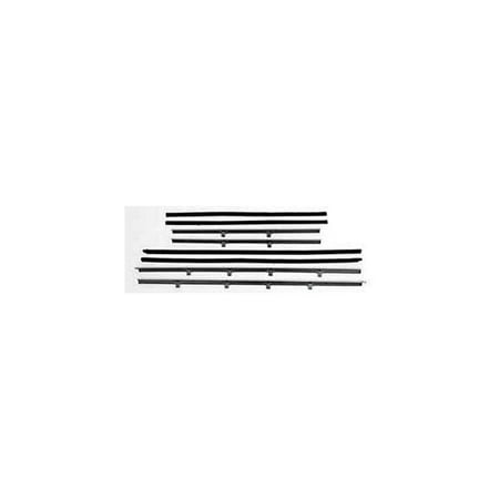 Sedan Window Felt Eckler's Premier Products 40-141723 - Chevy Bel Air & Biscayne 2-Door Sedan Window Felt Kit ()