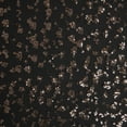 thumbnail image 3 of Zelouf Kaia Abstract Sequin Stretch Mesh  , Sewing, DIY, Crafts Fabric by the Yard, Black/latte, 7 Yard, 3 of 3
