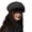 A-Grey185, variant on Yuanlong Womens Beret Hat Vintage Plush Warm Newsboy Cap Curved Brim Fall Winter Windproof Elegant Casual Street Headwear