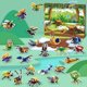 thumbnail image 1 of Caja sorpresa con cuenta regresiva para Navidad 24, combinación de insectos, bloques de construcción de partículas pequeñas ensamblados para niños, 1 of 3