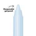 thumbnail image 4 of Hard Candy Party Lines Gel Eyeliner, Pencil Liner, 12HR Waterline Safe, Skyish Blue, Matte Baby Blue, 4 of 8