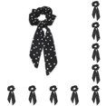 thumbnail image 1 of Banda para el cabello Sonducket 10Conjunto 142L Punto pequeño negro poliéster, 1 of 6