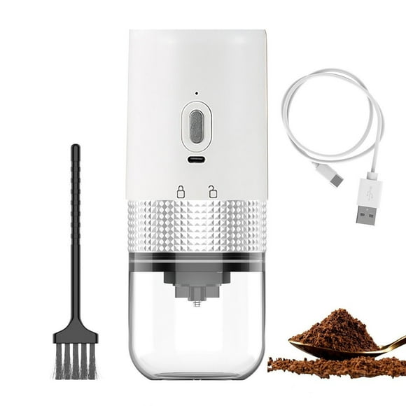 JUNWELL Portable Wireless Coffee Grinder Ceramic Grinding Core USB Rechargeable for Travel and Work