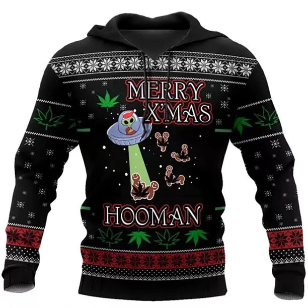 Sudaderas con capucha navideñas Vintage para hombre, ropa con estampado 3D para hombre, sudaderas extragrandes de Stranger Things, ropa festiva Y2k para hombre