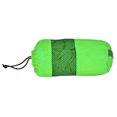 thumbnail image 1 of Impermeable con capucha y manga impermeable ultraligera portátil al aire libre plegable de poliéster (verde), 1 of 8