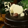 thumbnail image 5 of LOLIPPYY 10pcs Cake Topper Set 50th Anniversary Letter Centerpiece Sticks for Birthday Party Celebration and Wedding Decorations, 5 of 7
