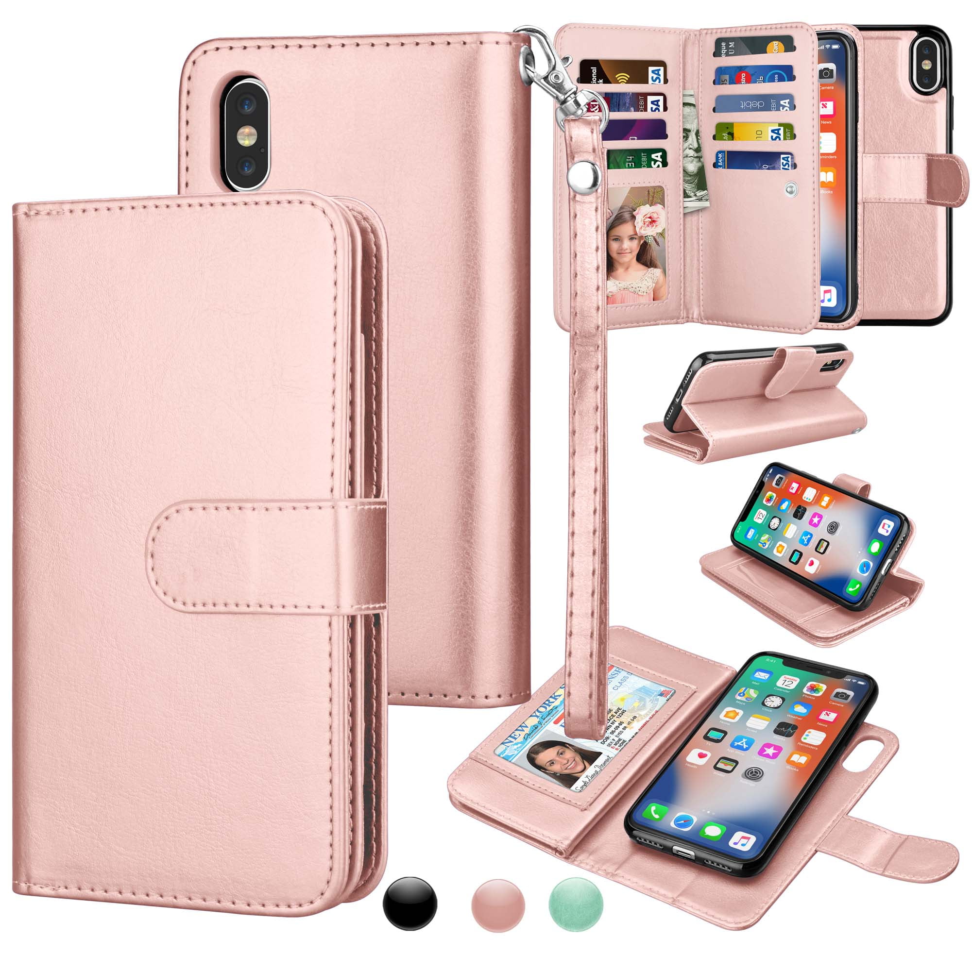 Wallet Cases For Apple iPhone Xs Max / XR / Xs / X / 10 / X Edition ...