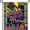 Color 2, variant on Sonernt Mardi Gras Garden Flag Vertical Double Sided Burlap Yard Louisiana Spring Summer Outdoor Decor 12x18 Inch