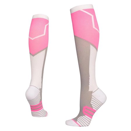 DNAKEN(6 pairs) Compression Socks for Women & Men Circulationis Best Support for Athletic Running,Hiking,Nursing support hose for women compression wide calf compression socks women