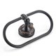 thumbnail image 2 of Anillo de toalla de cobre Oval Toalla gancho moderno colgante de pared (negro) Afortunado Sencillez, 2 of 5