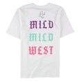 thumbnail image 4 of Elevenparis Mens Mild Mild West Graphic T-Shirt, White, Small, 4 of 5