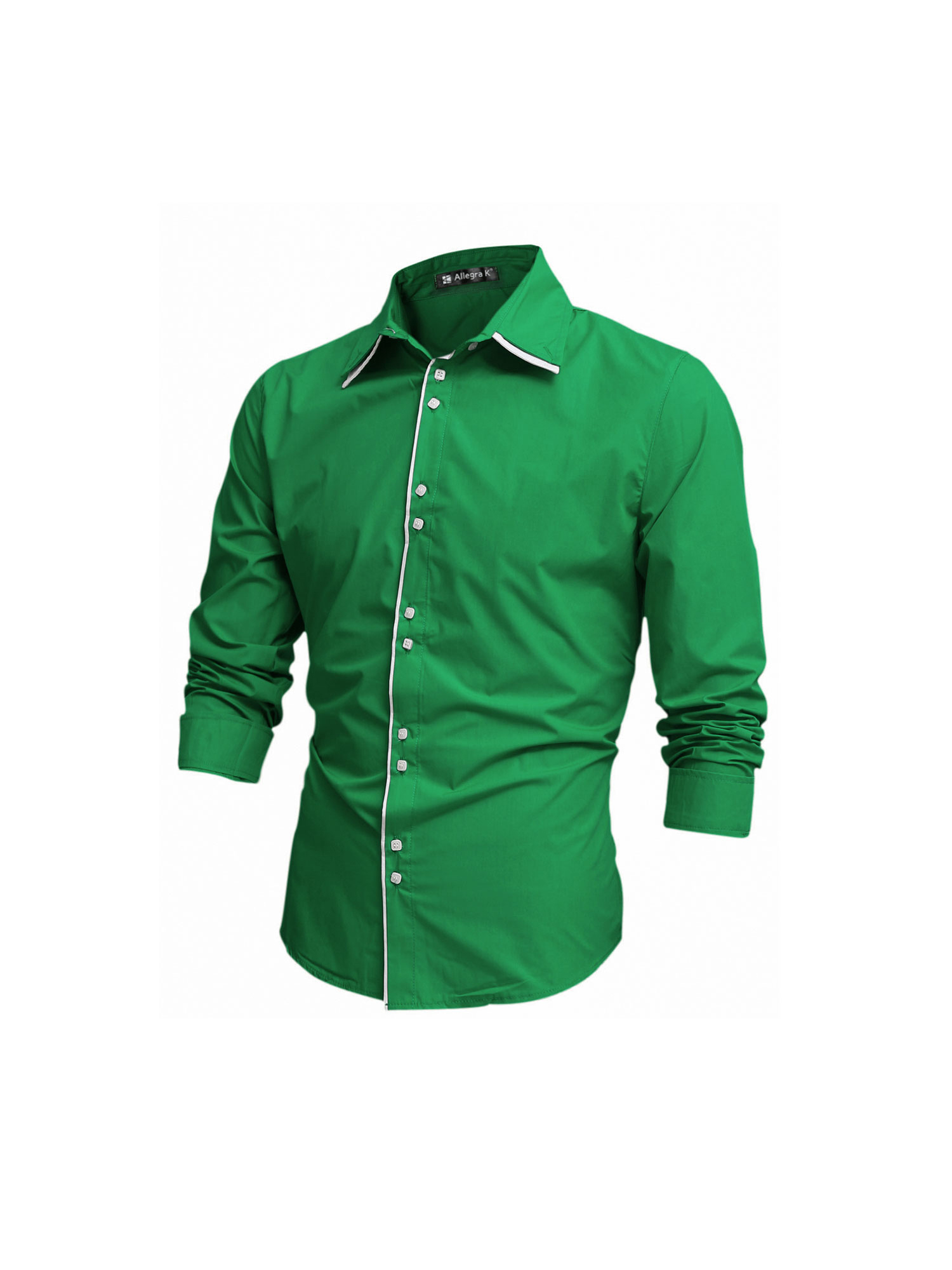 Lars Amadeus Big \u0026 Tall Men's Contrast 