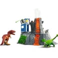 thumbnail image 2 of Schleich Dinosaurs Erupting Volcano Expedition Base Camp with Dinosaur Toys, 2 of 11