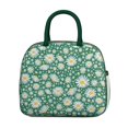 thumbnail image 2 of Flower Lunch Bag for Women Men Reusable Insulated Lunch Bags, Leakproof Cooler Food Lunch Tote Bag, Large Capacity Lunch Box for Work School Travel Picnic, 2 of 7