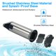 thumbnail image 5 of Dispensador De Jabón Con Sensor Dispensador De Jabón Recargable Con Pilas Dispensador De Jabón Automático Por Infrarrojos Dispensador De Jabón Sin Contacto De Acero Inoxidable Cepillado Para Baño, Coc, 5 of 5