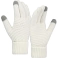 thumbnail image 1 of Guantes de invierno cálidos para mujer, con visualización táctil, antideslizantes, para clima frío, para nieve, correr, conducir, senderismo, caminar, 1 of 3