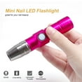 thumbnail image 2 of Nail LED Flashlight Mini Flashlights for Nails Drying Lamp Rechargeable & Portable Nail Dryer for Nail, 2 of 7