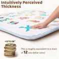 thumbnail image 5 of Beavtaens Baby Play Mat for Floor, Foam 50"x50"x1" Playpen Mat, Thickened & Non-Slip, for Ages 0-4, 5 of 10